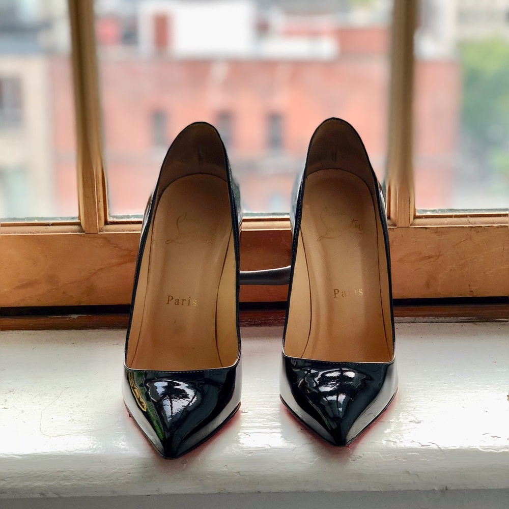 Christian Louboutin 120mm Black Pigalle 37